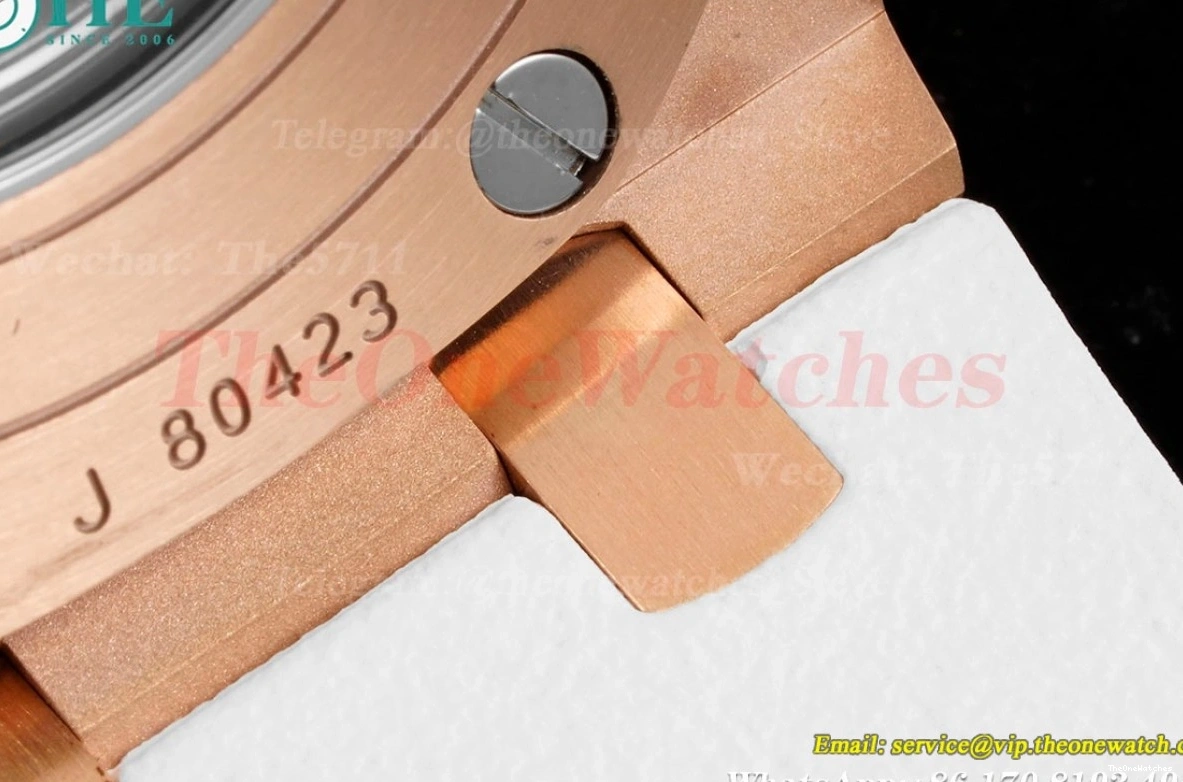 White JJF Royal Offshore 26408 White 44mm RU Oak RG A3126 0316